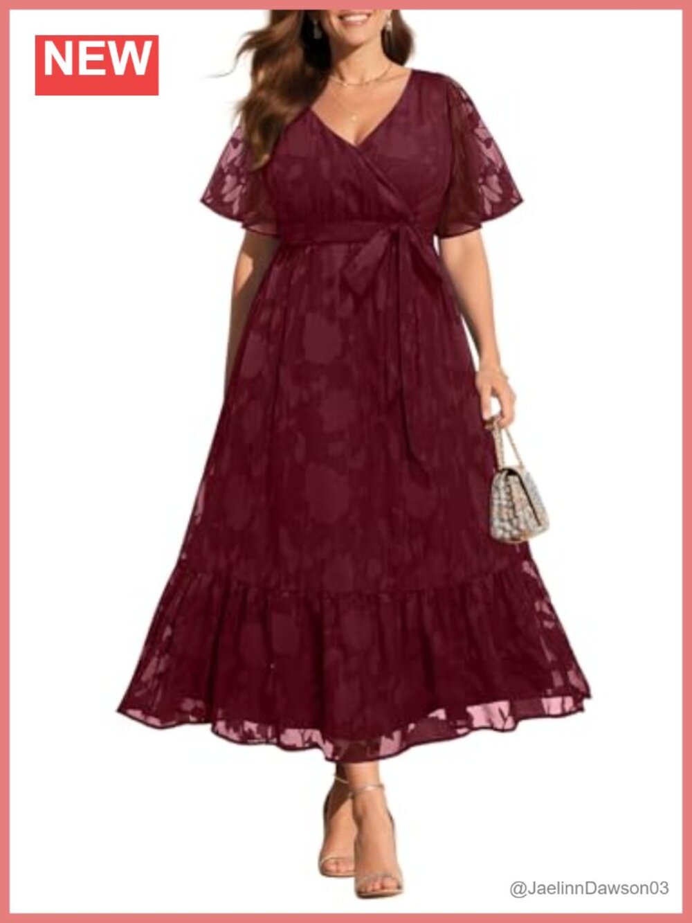 Plus Size Wedding Guest Formal Cocktail A Line Long Maxi Dress